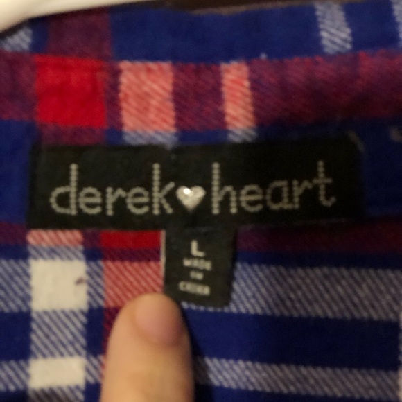 Blue plaid shirt - Picture 3 of 3